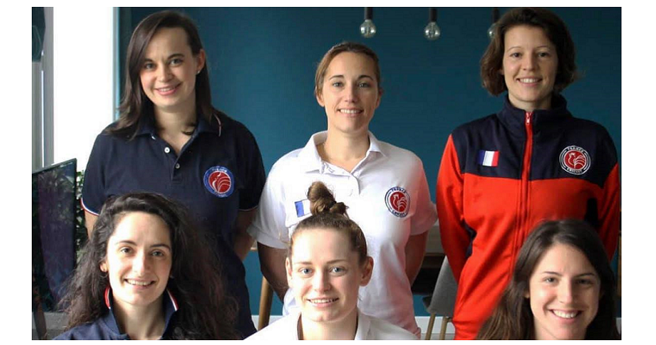 Nos féminines en équipe de France de cricket